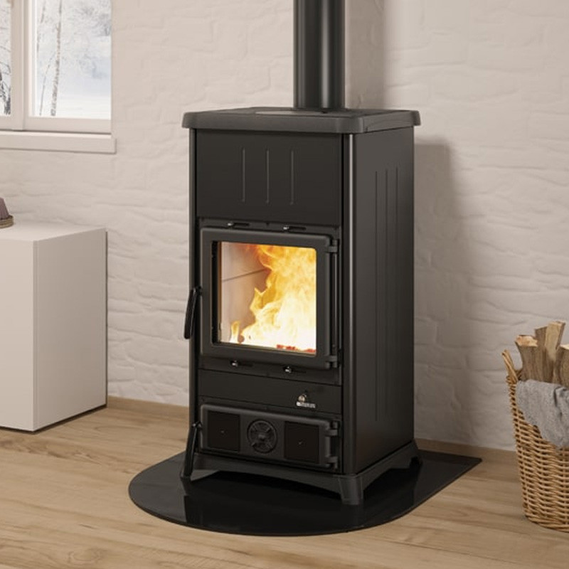 Poêle à bois Concita 2.0 Steel · 11,8 Kw