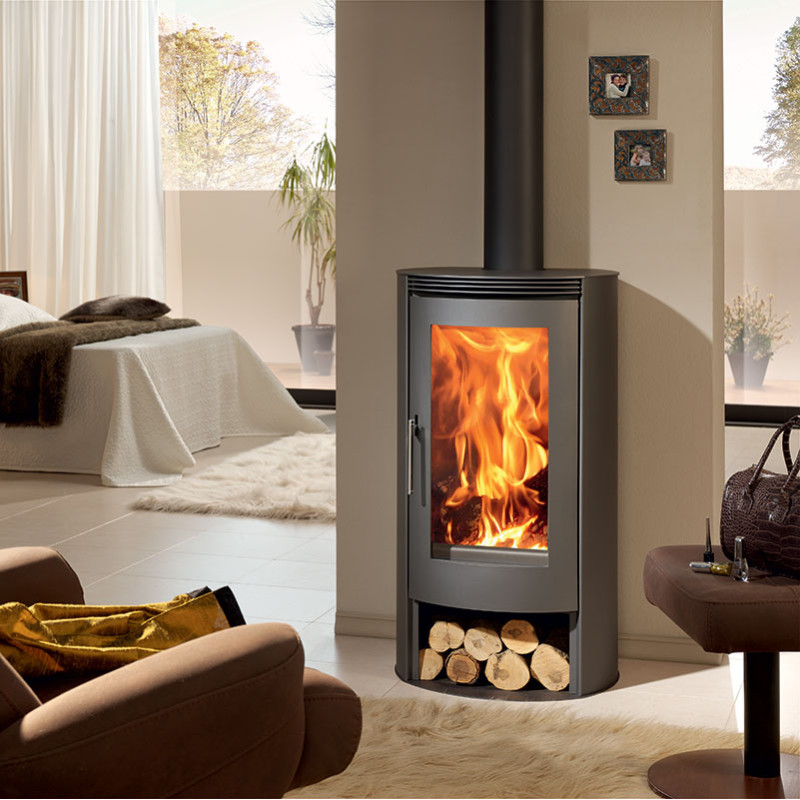 Poêle à bois étanche Helena · 8 Kw