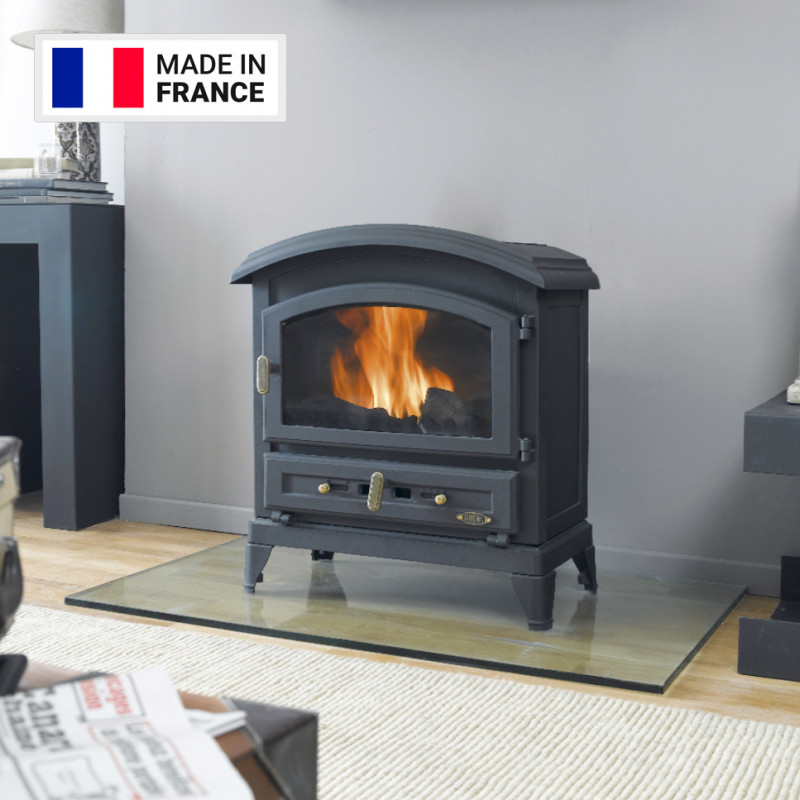 Poêle à Bois Canadien Godin · 10 Kw