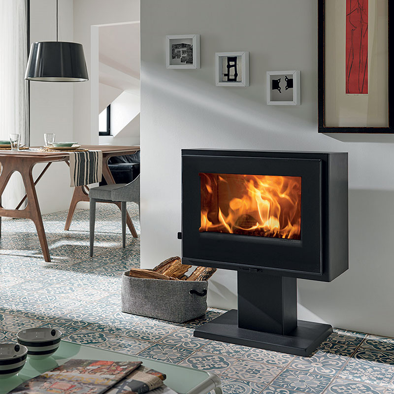 Poêle à bois étanche Verne · 6,7 Kw