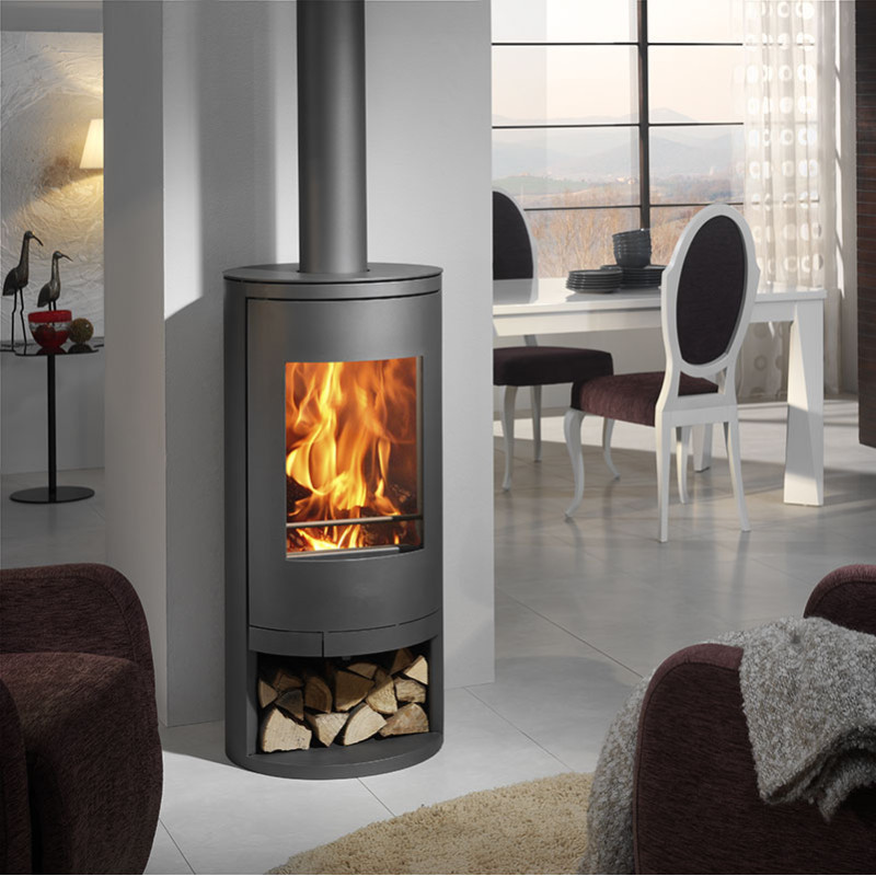 Poêle à bois étanche Auckland · 7,4 Kw