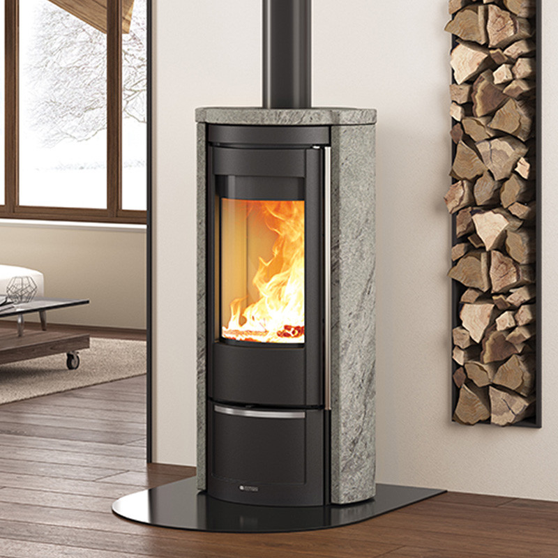 Poêle à bois Liù.16 Petra · 7,5 Kw