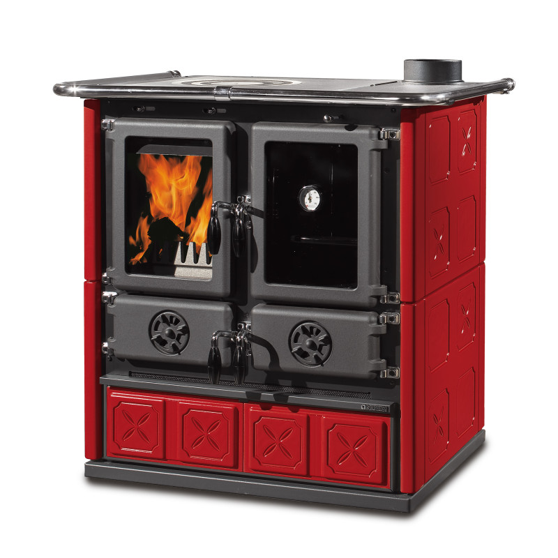 Cuisinière à Bois Rosetta 5.0 Maiolica · 7,9 Kw