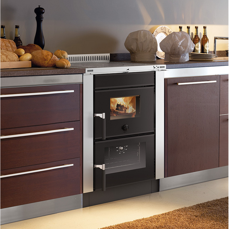 Cuisinière à bois encastrable Vicenza · 6 Kw