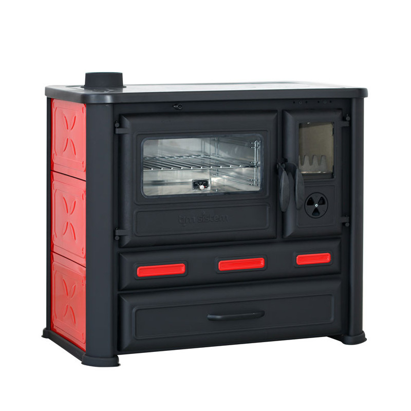 Cuisinière à bois Alma Mons · 9 Kw