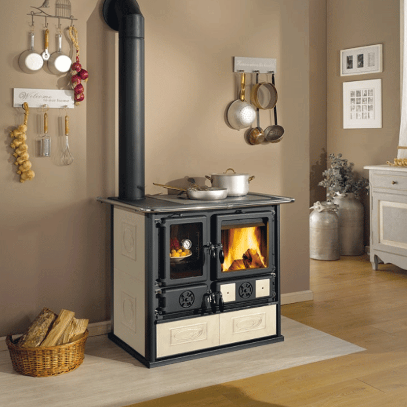 Cuisinière à bois Rosa Sinistra Reverse · 9 Kw