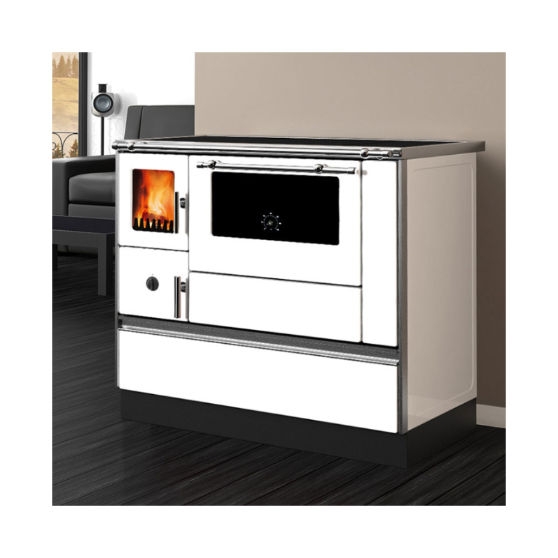 Cuisinière à bois Alfa 90 H Dominant Eco · 7 Kw