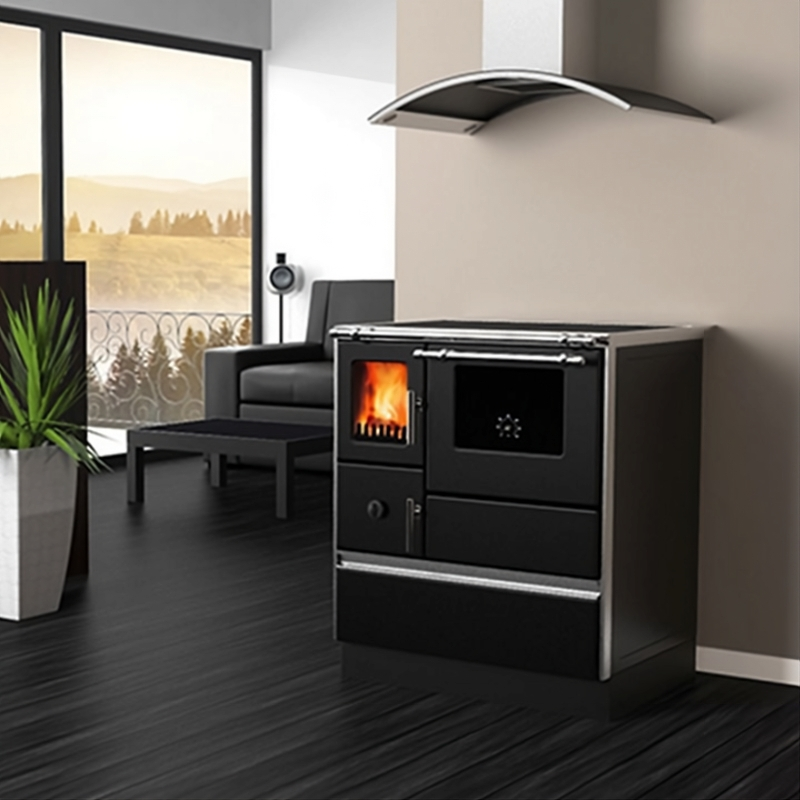 Cuisinière à bois Alfa 70 Dominant Eco · 7 Kw