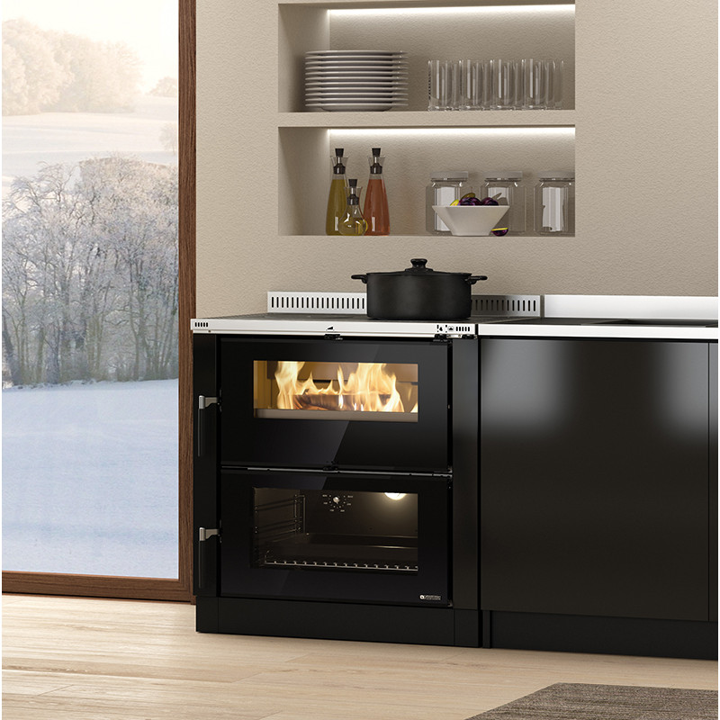 Cuisinière à bois encastrable Verona XXL · 7,1 Kw