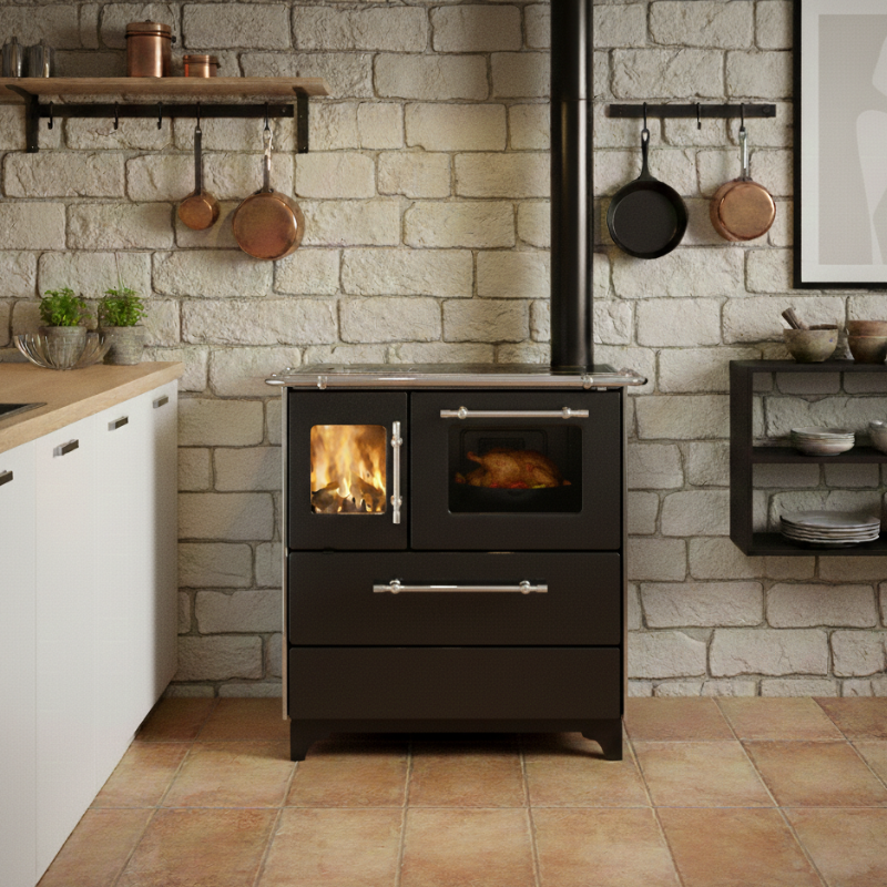 Cuisinière à bois Donna 70 Eco · 7 Kw