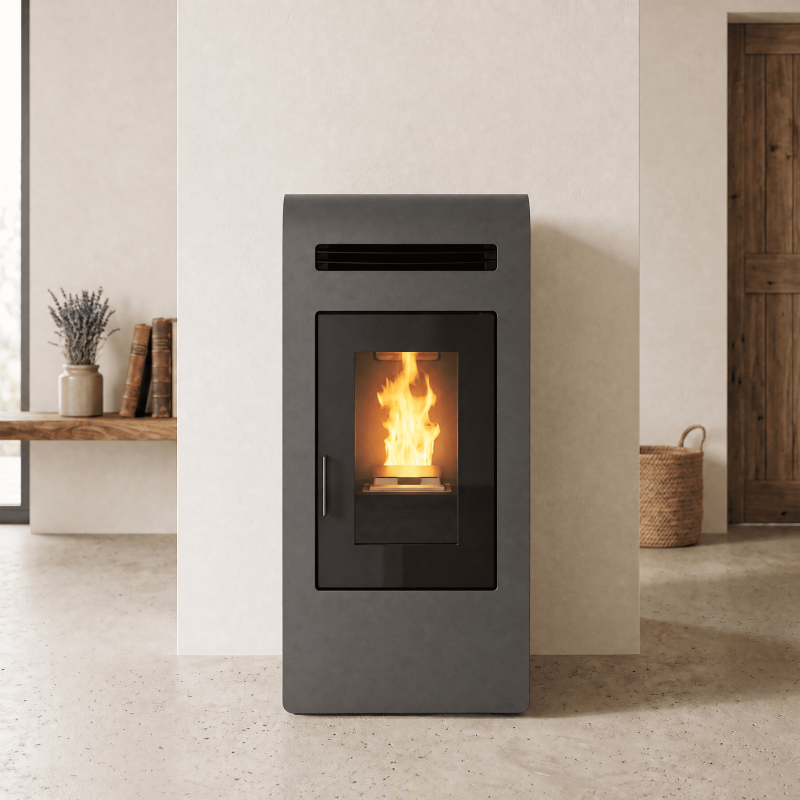 Poêle à granulés canalisable Cayenne · 16 Kw
