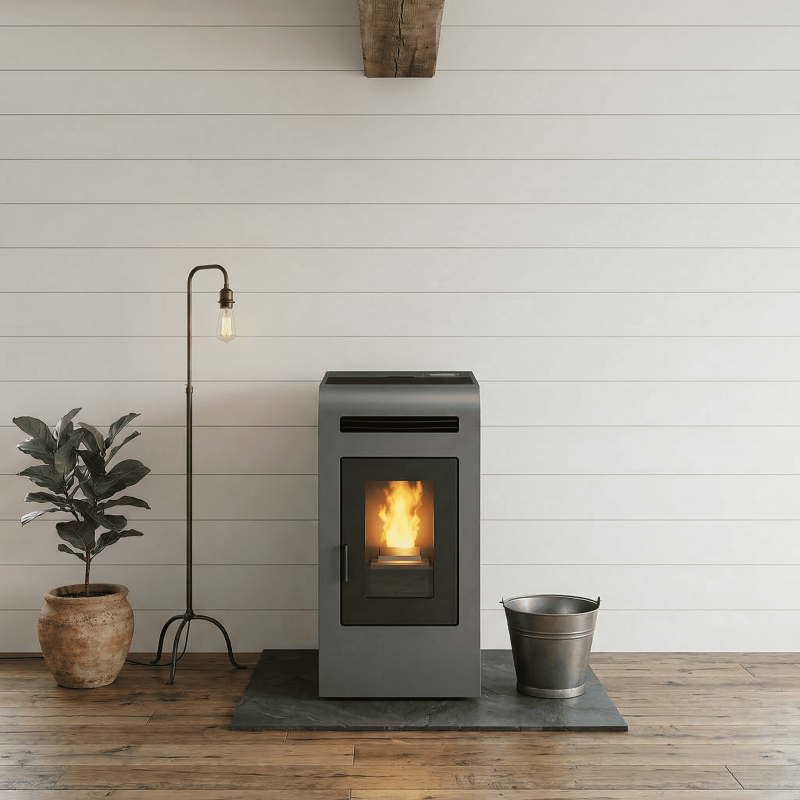 Poêle à granulés Canalisable Cayenne · 14 Kw