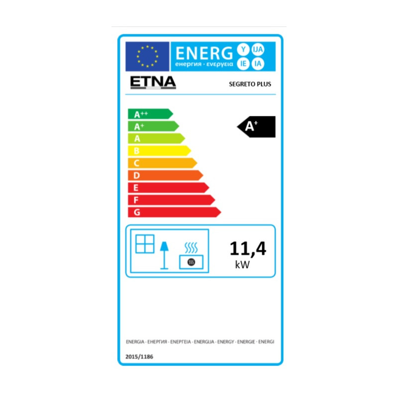 Pack poêle à granulés étanche Segreto Plus + Kit conduits concentrique sortie arrière · 12 Kw