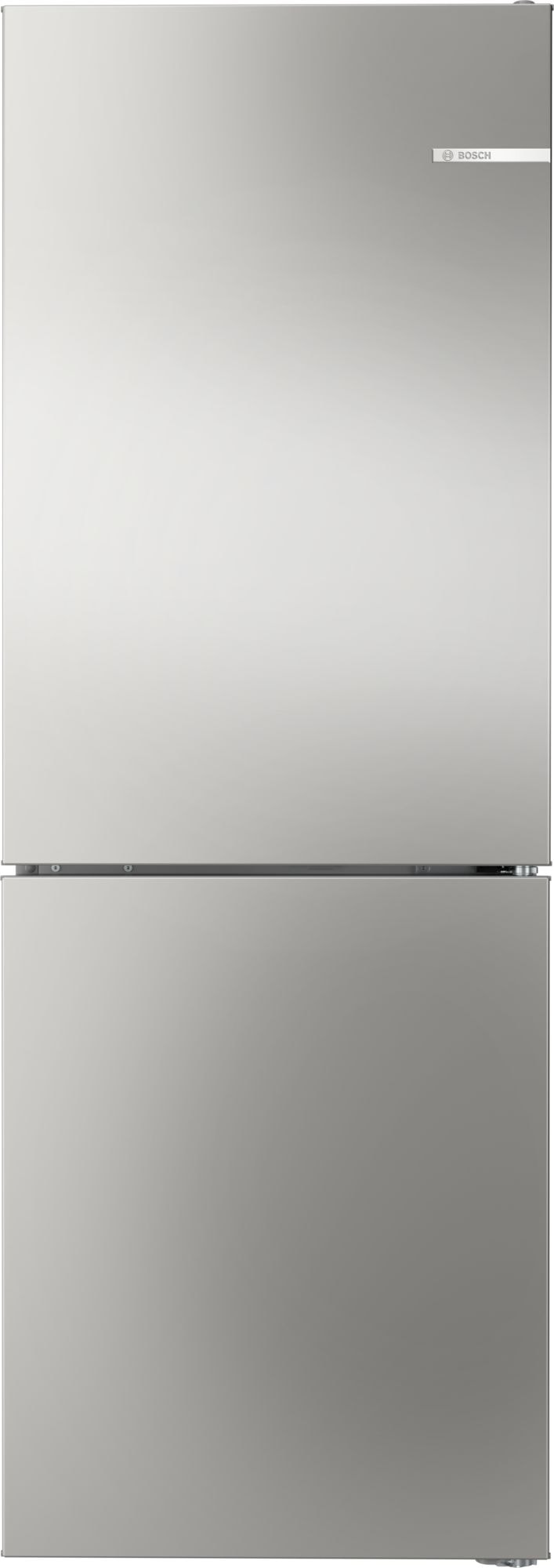 Réfrigérateur congélateur bas BOSCH 279L No Frost Argent KGN33NSDB