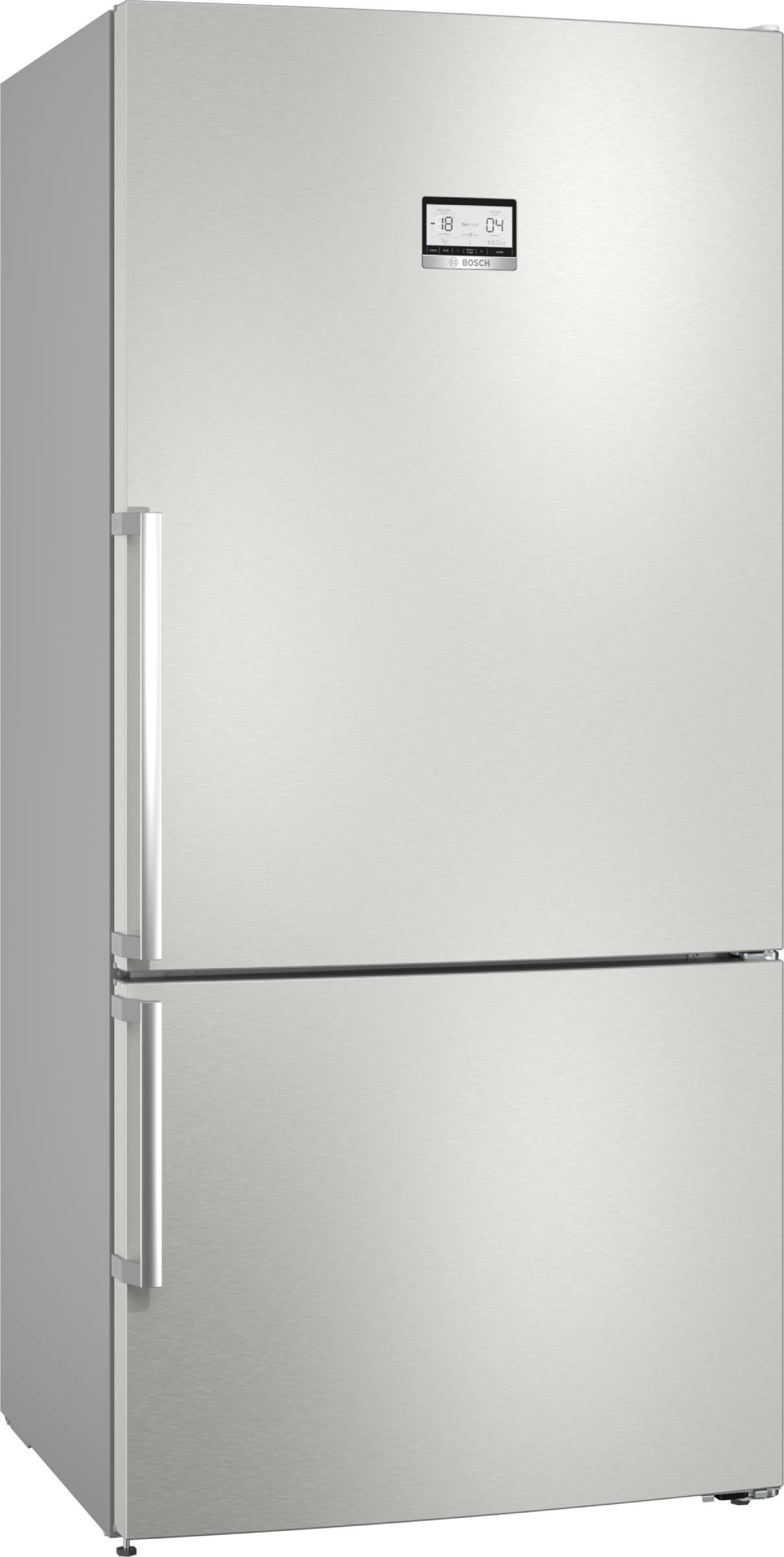 Réfrigérateur congélateur bas BOSCH 631L No Frost Gris KGN86AIDR