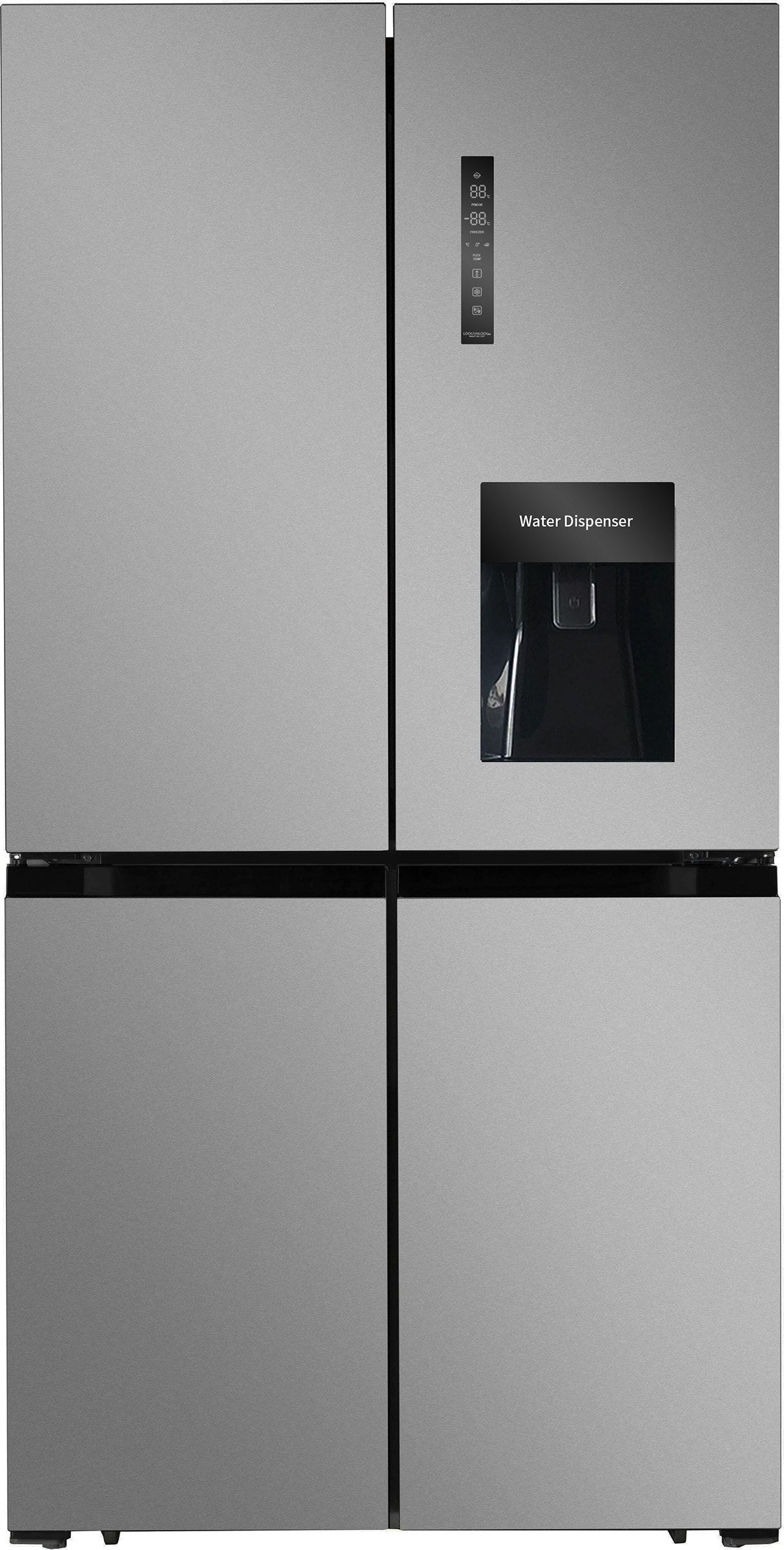 Réfrigérateur 4 portes PURELEC 535L No Frost Inox FRZ38X