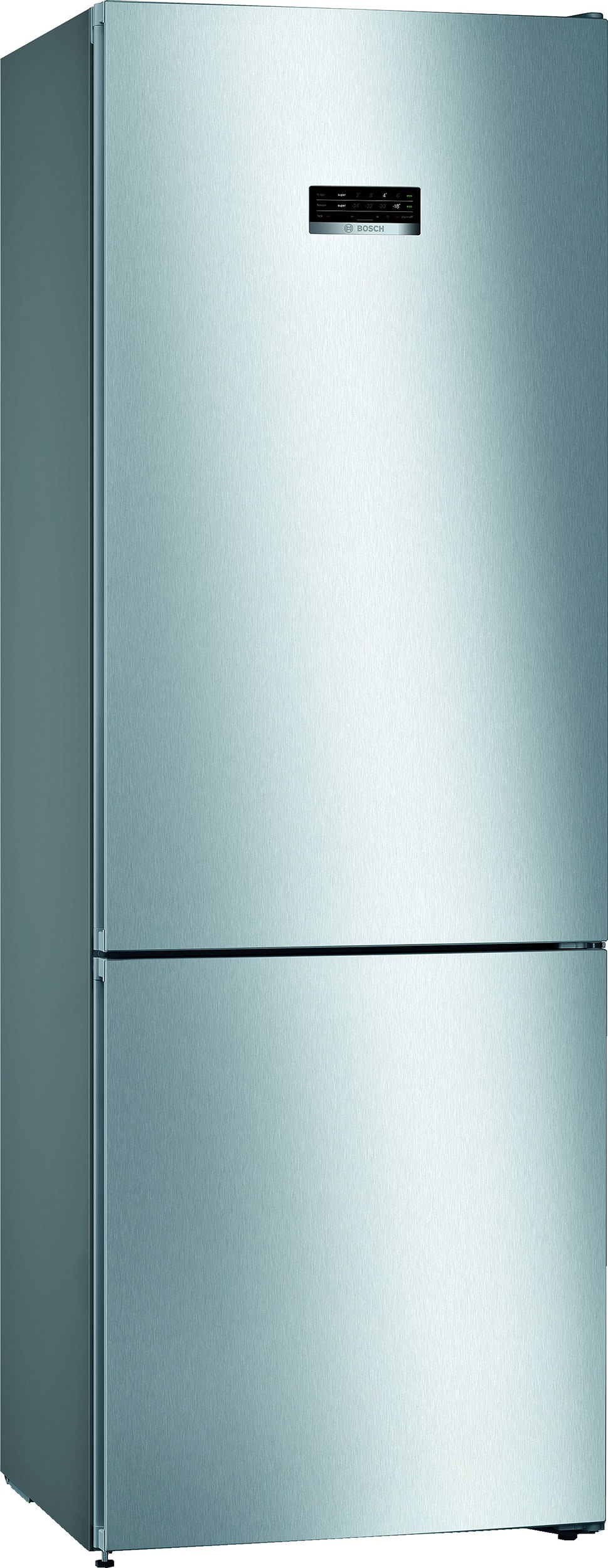 Réfrigérateur congélateur bas BOSCH 438L No Frost Gris KGN49XLEA
