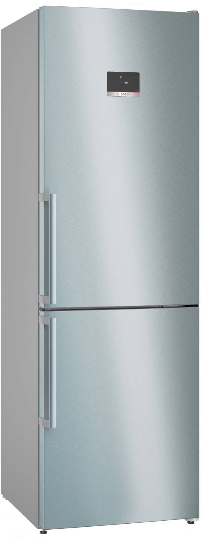 Réfrigérateur congélateur bas BOSCH 321L No Frost Gris KGN367ICT