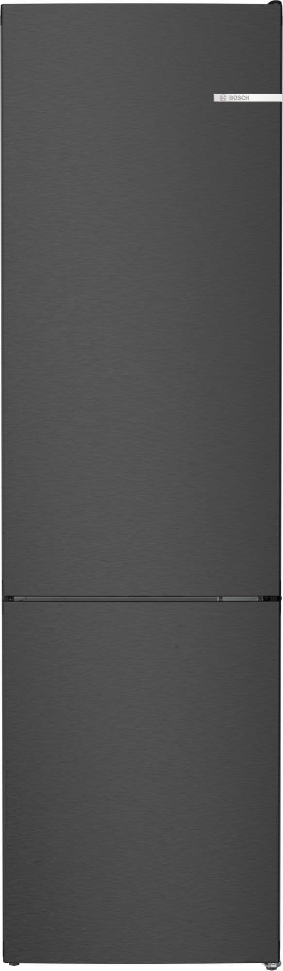 Réfrigérateur congélateur bas BOSCH 363L No Frost Noir KGN392XCF