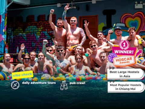 Mad Monkey Chiang Mai — social hostel in Chiang Mai, Thailand