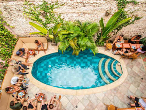 Casa Zahri Boutique Hostel — social hostel in Cartagena, Colombia