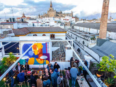 La Banda Rooftop Hostel — social hostel in Seville, Spain