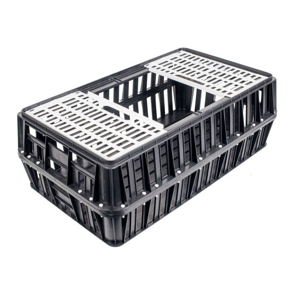 Geflügeltransportkiste für Hühner – stabile Transportbox für sicheren und stressfreien Transport von Geflügel