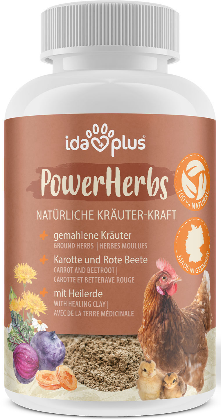 Power Herbs Kräutermischung für Hühner – natürlicher Futterzusatz zur Unterstützung von Gesundheit und Vitalität