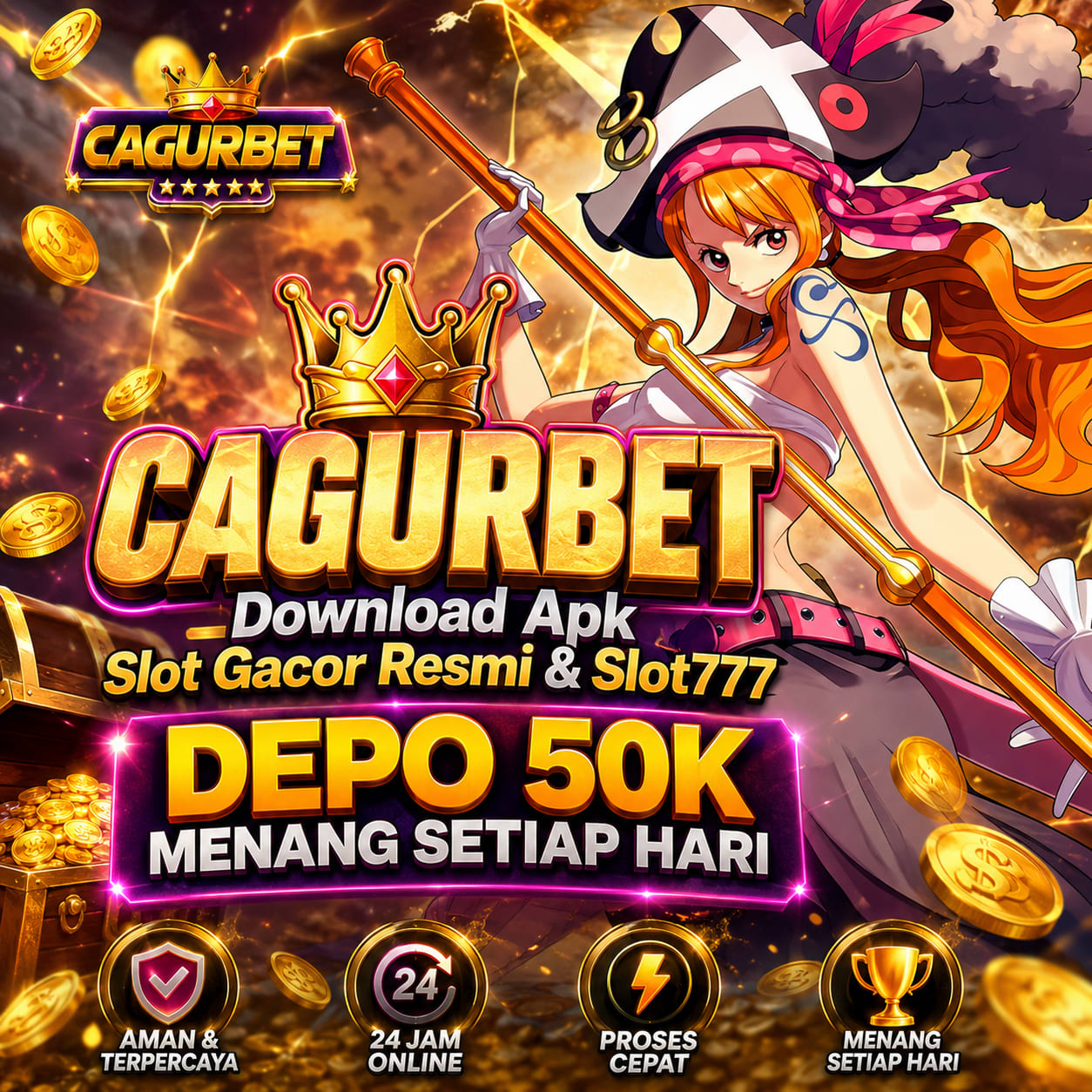 CAGURBET | Download Apk Slot Gacor Resmi & Slot777 Depo 50K Menang Setiap Hari