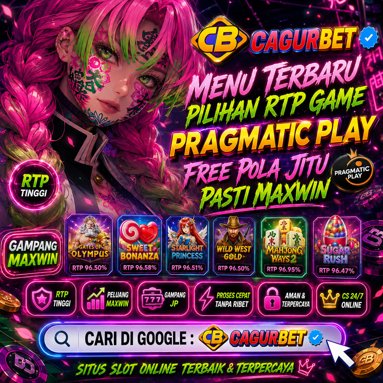 CAGURBET | Menu Terbaru Pilihan Rtp Game Pragmatic Play Free Pola Jitu Pasti Maxwin!