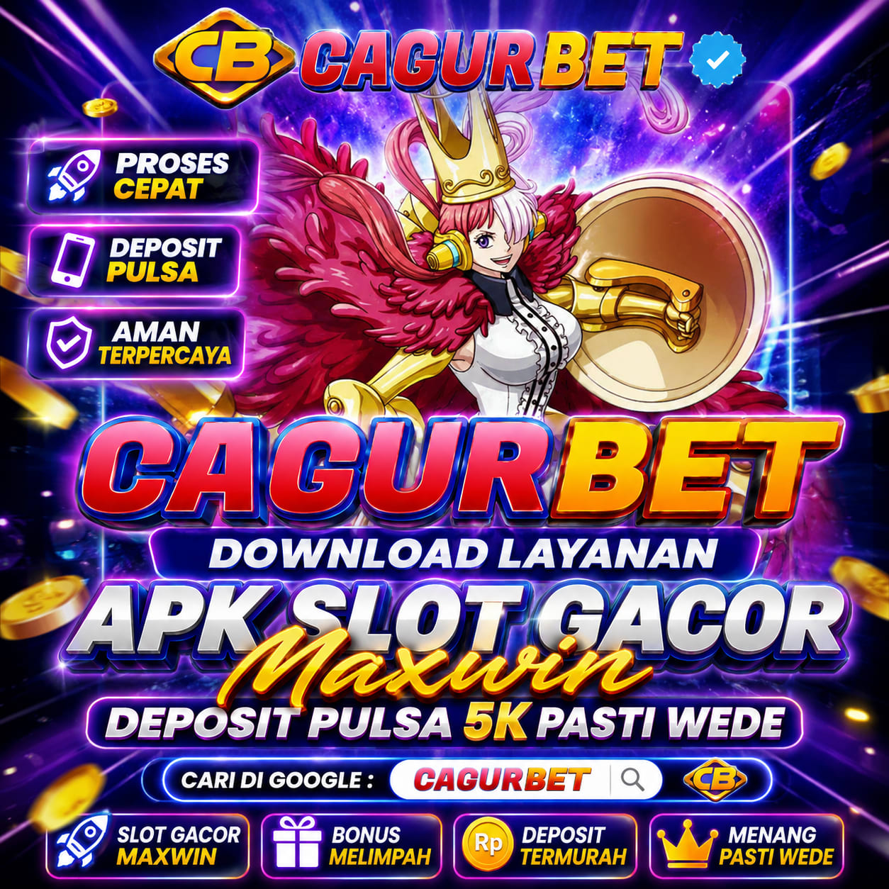 CAGURBET - Download Layanan Apk Slot Gacor Maxwin Deposit Pulsa 5K Pasti Wede!