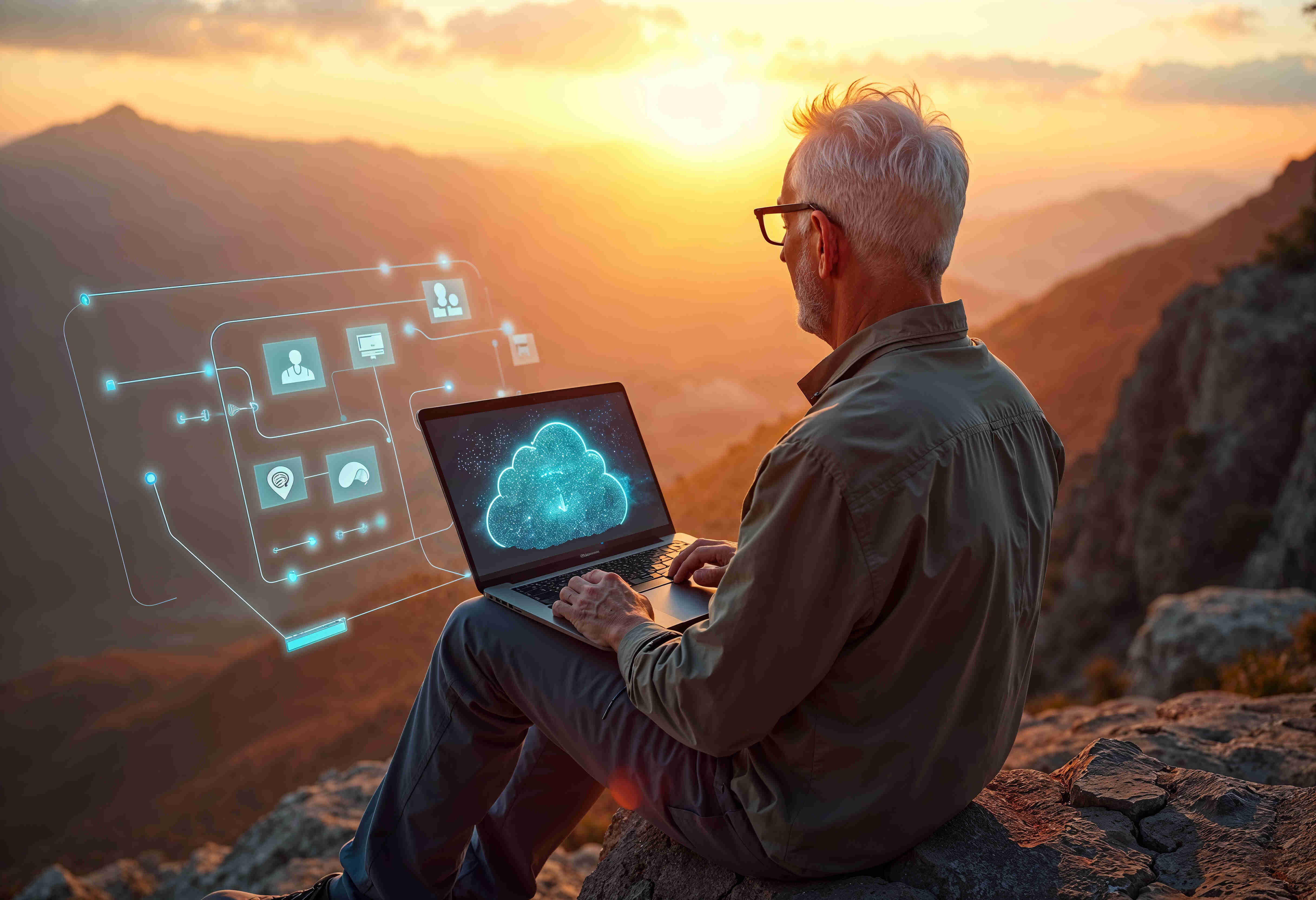 Cloud computing infrastructure and AWS Azure GCP services