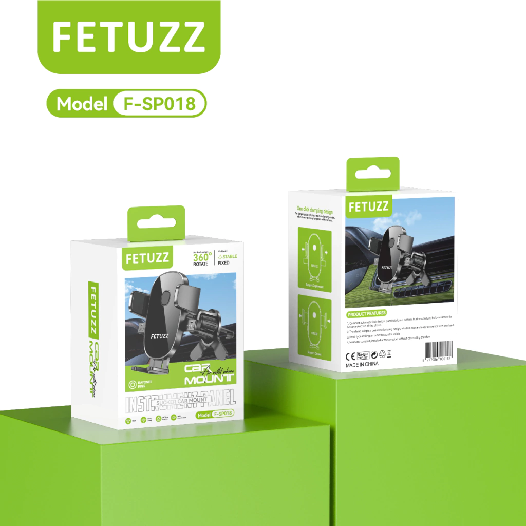 Soporte Fetuzz Car Mount para Auto 360°