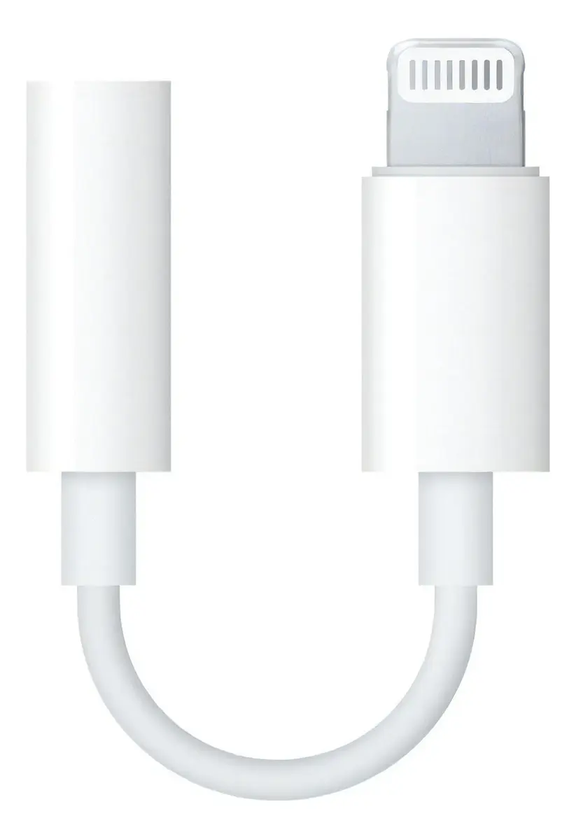 Adaptador iPhone Lightning  a Auxiliar Plug 3.5mm de Audio Directo
