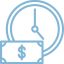 Time savings icon