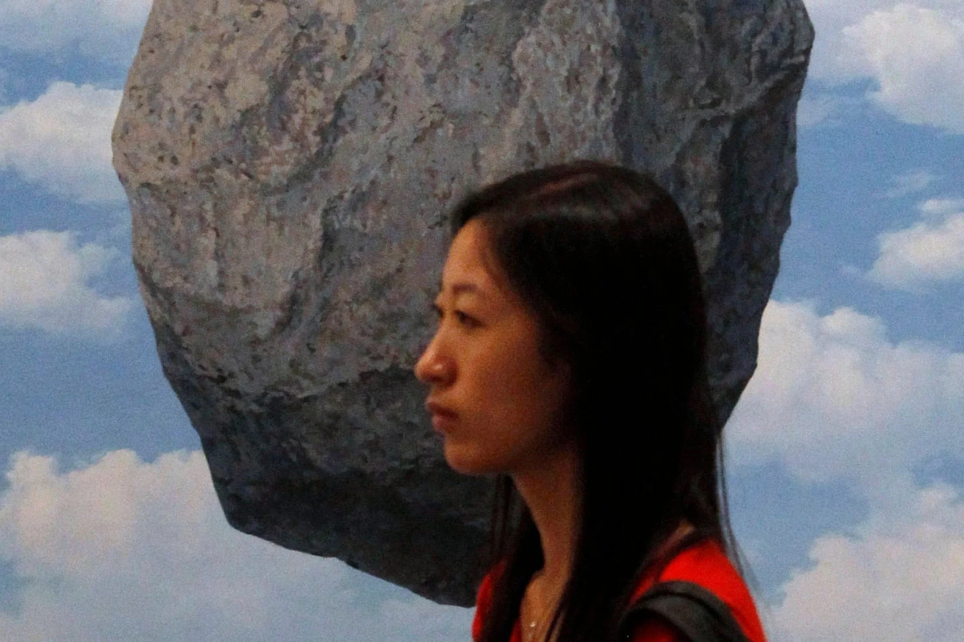 Un enfant visitant le musée d'Israël a endommagé « Le Château des Pyrénées » de Magritte