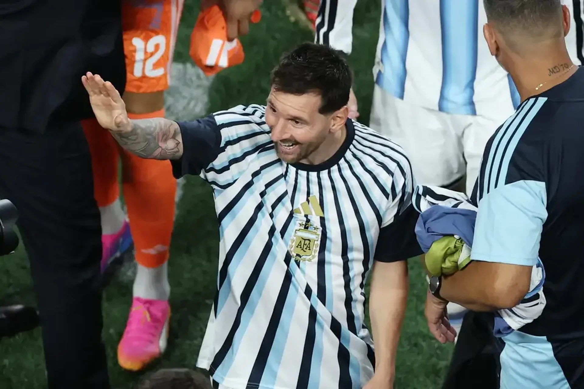 L'Argentine en fête : Lionel Messi révèle pourquoi il a pleuré après son but