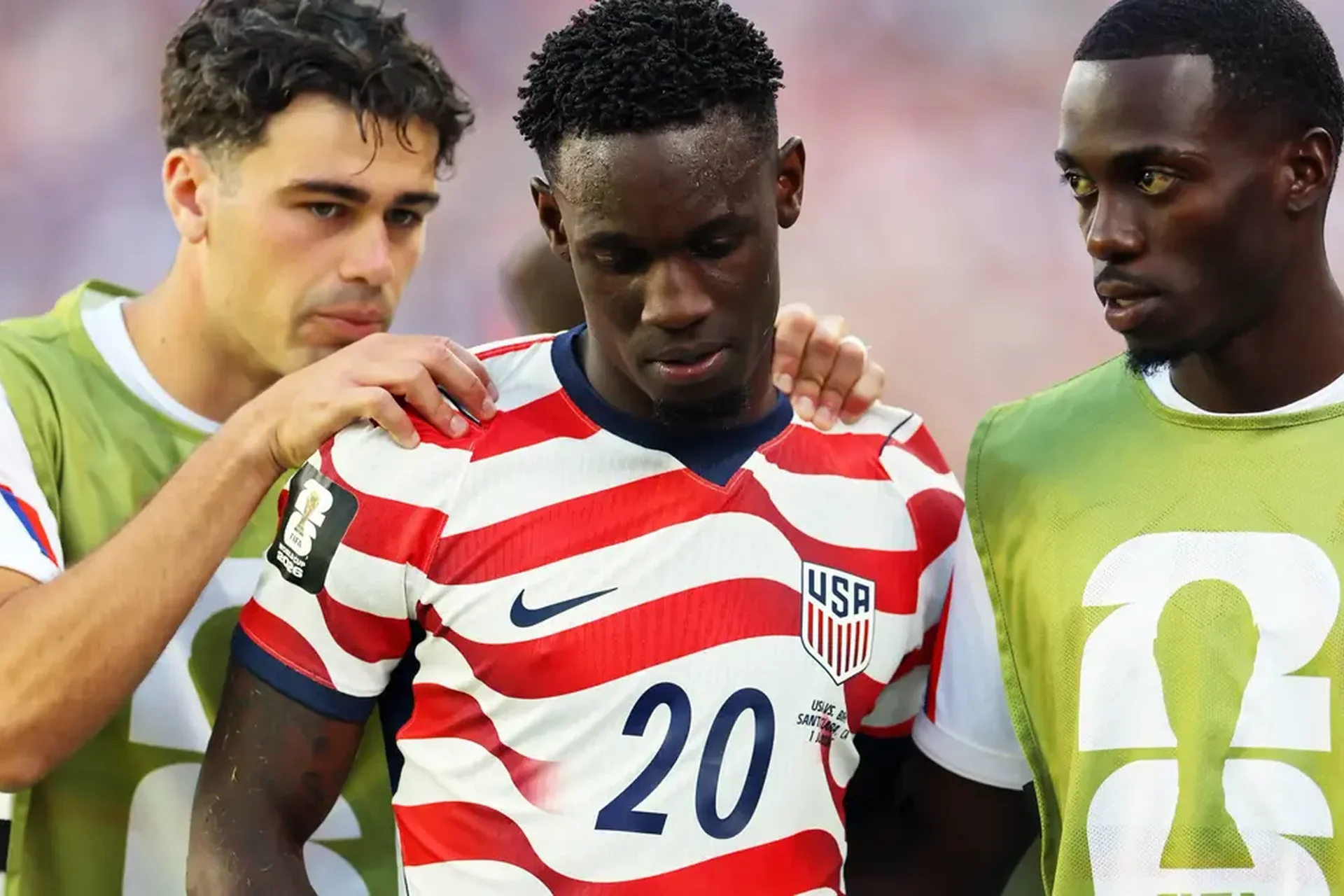 La colère des Américains : comment Balogun peut-il être expulsé, et pas Messi ?