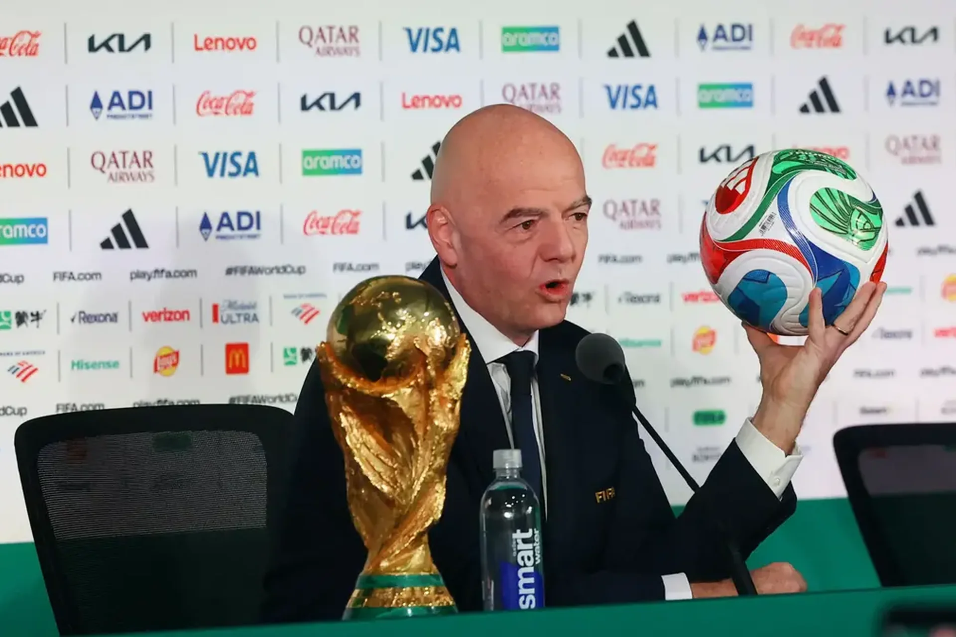 Infantino : la FIFA envisage d'élargir la Coupe du monde à 64 équipes