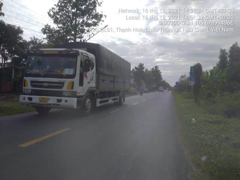 CTA34 QL61 Đường trần Hưng Đạo ranh xã Thạnh xuân về ngã ba chợ rạch gòi - Ảnh 1