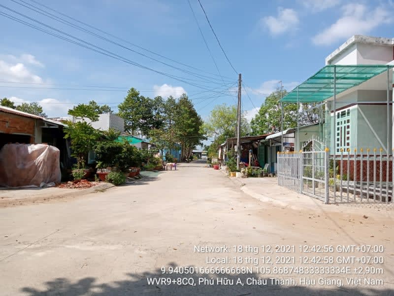 CT22 khu dân cư Vượt Lũ xã Phú Hữu A( nay là Thị trấn Mái Dầm ) T.T Mái Dầm cả khu (ko áp dụng đối với cá lộ nền mặt tiền Đg tính 925 ) - Ảnh 1
