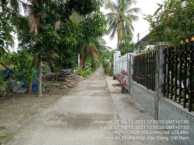 PH45 Lộ nông thôn song song QL 61, TT Kinh Cùng, từ Giáp Tuyến lộ Kinh Cùng Phương Phú đến Đến giáp địa phận xã Hòa An - Ảnh 1