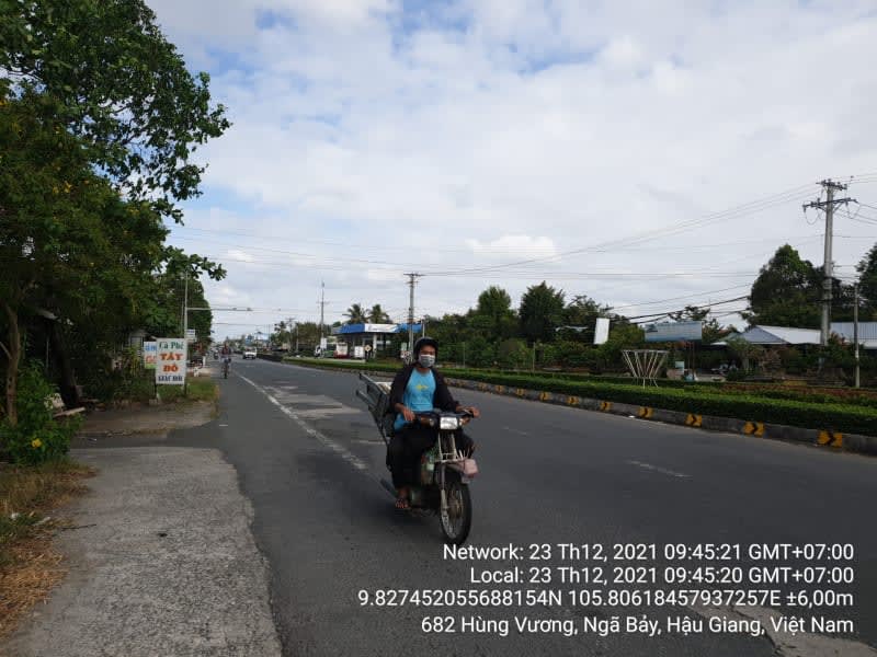 NB71 đường Hùng Vương, phường Hiệp Lợi, từ đường 3 tháng 2 đến cống hai đào ( giáp xã Tân Long, huyện Phụng hiệp) - Ảnh 1