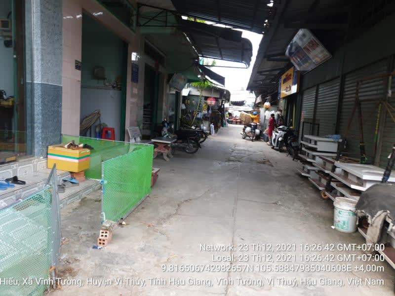 VTY42 chợ Vĩnh Tường, xã Vĩnh Tường,khu vực trong chợ - Ảnh 1