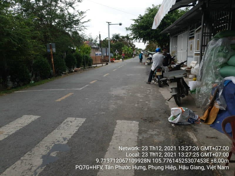 NB42 đường cặp kênh búng tàu, phường Lái Hiếu, hết tuyến - Ảnh 1