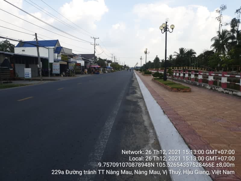 VTY 36 đường thị xã nàng mau đi xã Vĩnh Thuận Tây, xã Vị thủy, xã Vĩnh Thuận Tây, từ ranh thị trấn Nàng Mau đến cầu kênh trường học Vĩnh Thuận Tây - Ảnh 1