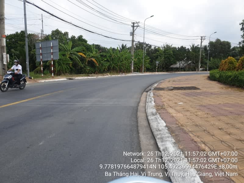 VTY 16 quốc lộ 61, xã Vị Trung, từ vòng xoay cầu mương lộ đến cầu thủy lợi - Ảnh 1