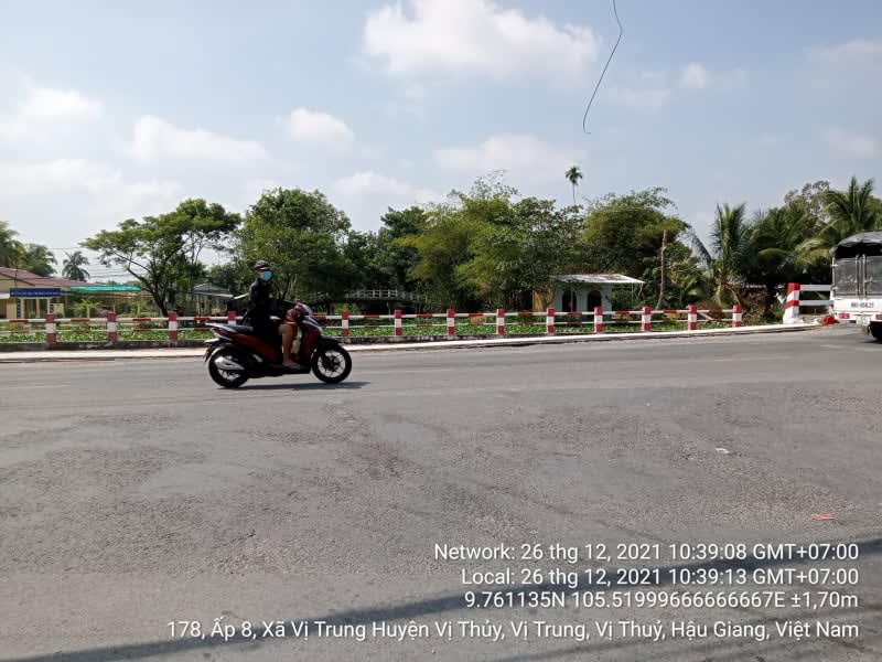 VTY93 Đường về xã Vị Trung, Thị trấn Nàng Mau, từ Quốc lộ 61 đến Ranh xã Vị Trung - Ảnh 1