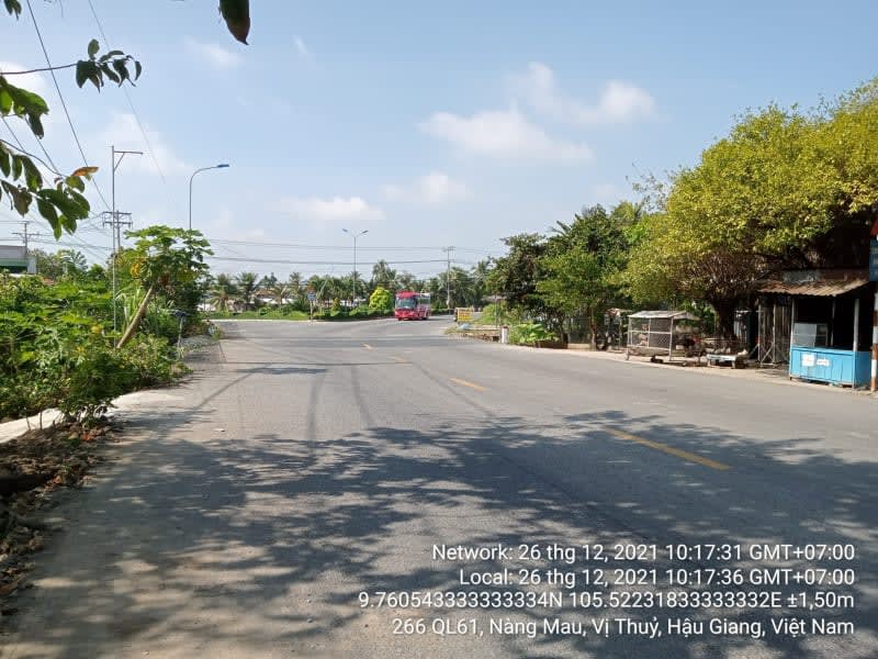 VTY90 Đường Phan Đình Phùng, Thị trấn Nàng Mau, từ Đường 30 Tháng 4 đến Đường số 1A (Khu thương mại thị trấn Nàng Mau) - Ảnh 1
