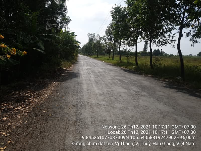 VTY 26 Đường 927b, xã Vị Thanh, từ đường 931b cặp kênh 13000 ( xã Vị Thanh ) đến quốc lộ 61c - Ảnh 1